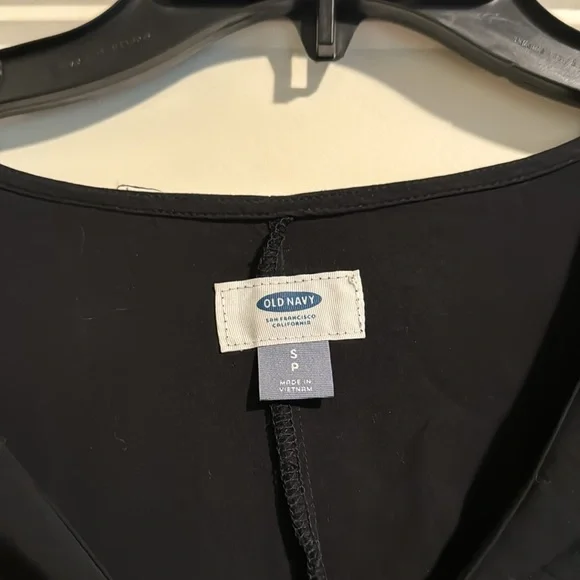 Old Navy Black V-Neck Dress Size Small - Picture 3 of 4